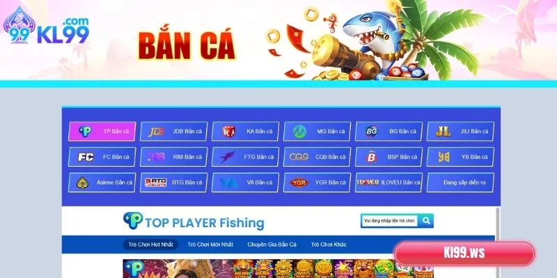 Bắn Cá KL99: Chinh Phục Đại Dương, Nhận Ngay Thưởng Lớn 2 Điểm danh các sảnh chơi bắn cá uy tín tại KL99
