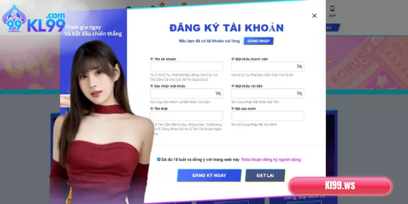 Đăng Ký KL99: Cánh Cửa Vào Thế Giới Giải Trí Triệu Đô 1 Hướng dẫn đăng ký KL99 chi tiết cho tân binh